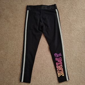 SOLD!!!!!! VS Pink Ombre logo leggings